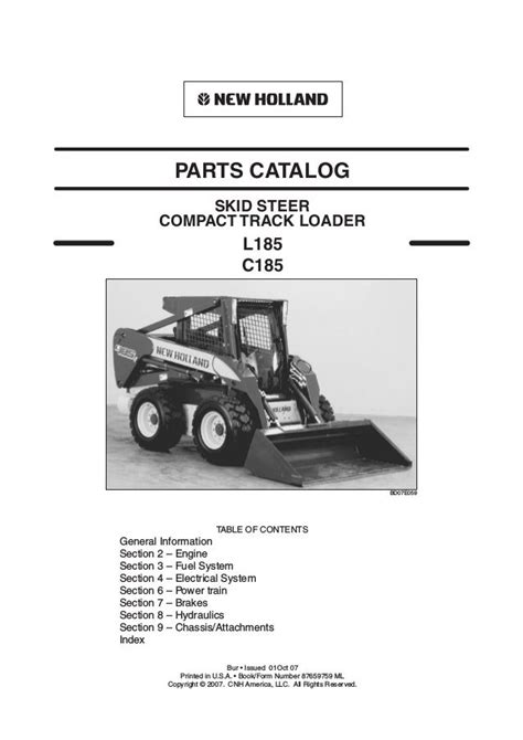 new holland l185 skid steer prices|new holland l185 parts diagram.